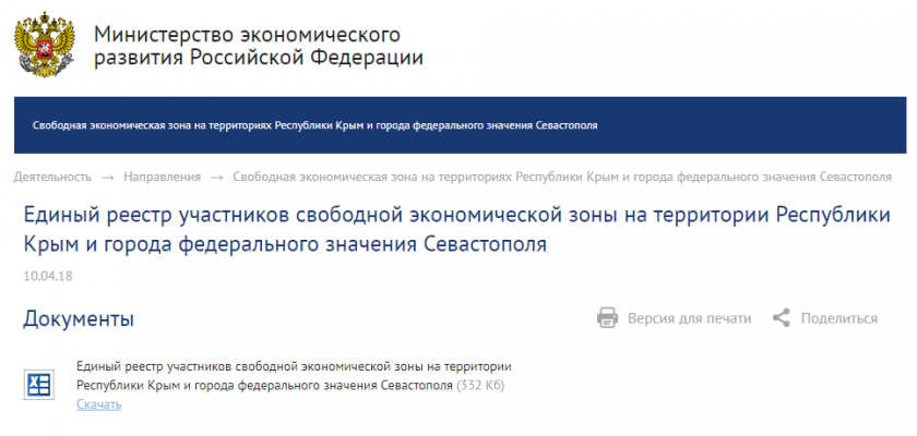 Участник свободной экономической зоны